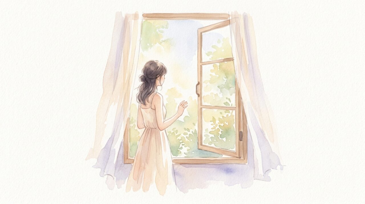 暑い日 窓開ける 開けない