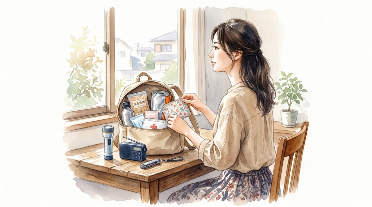 防災グッズ 必要なもの 女性