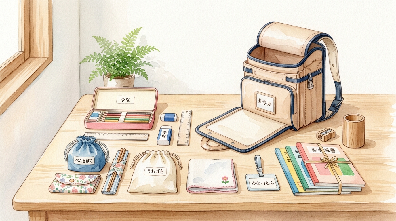 新学期 持ち物 小学校