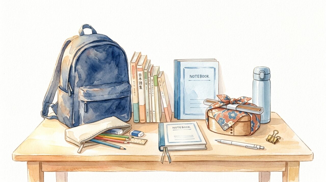 新学期 持ち物 中学