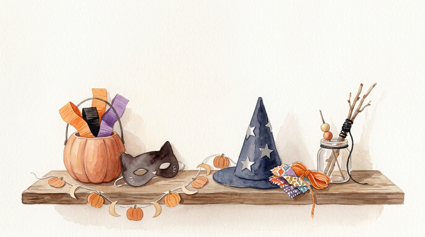 ハロウィン 仮装 子供 100均 手作り