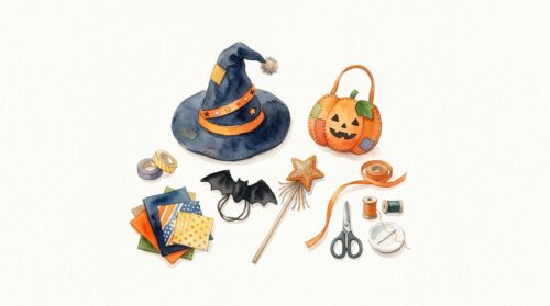 ハロウィン衣装 子供 手作り 100 均