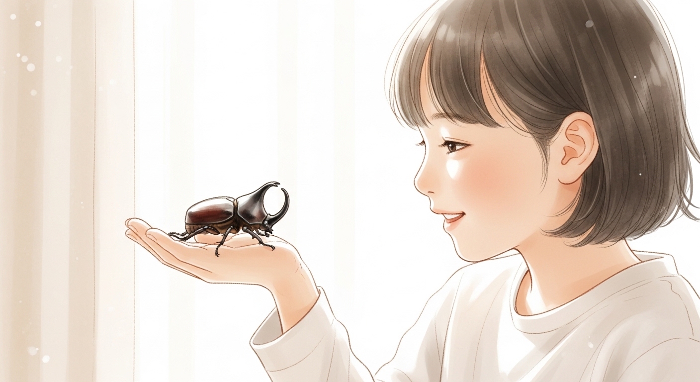 カブトムシと笑顔で過ごす毎日へ、たった一つ大切なこと