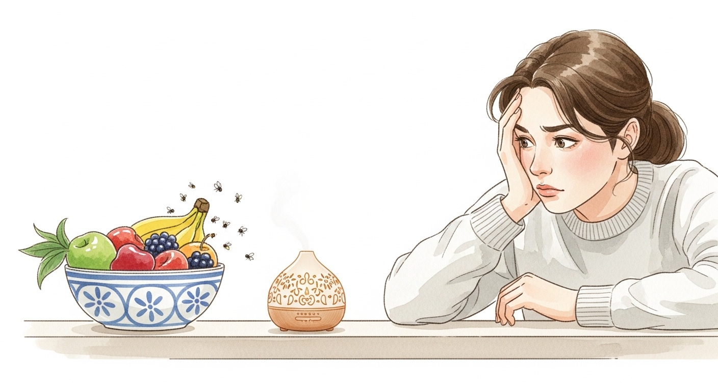 これじゃダメだった！コバエ対策アロマ「失敗談」から学んだこと
