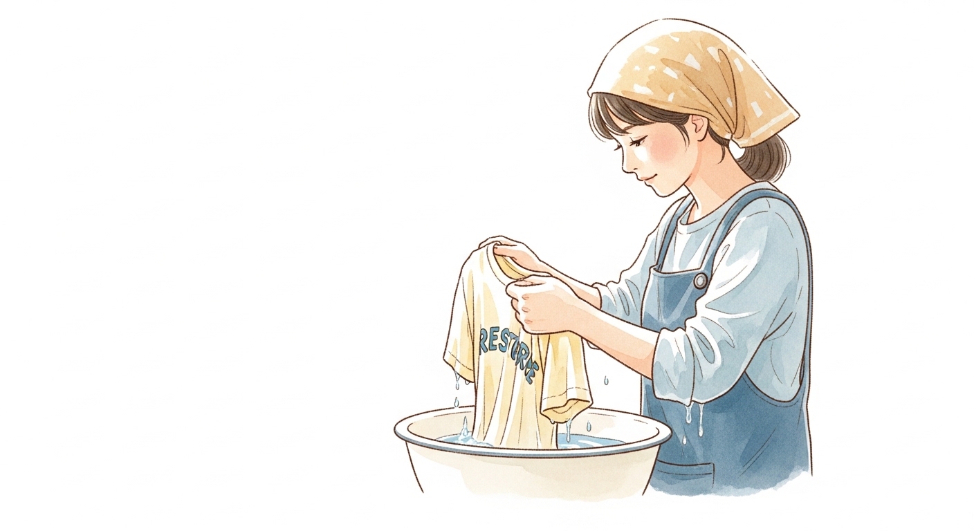 大切なTシャツを長く愛するために、今日からの一歩を踏み出そう