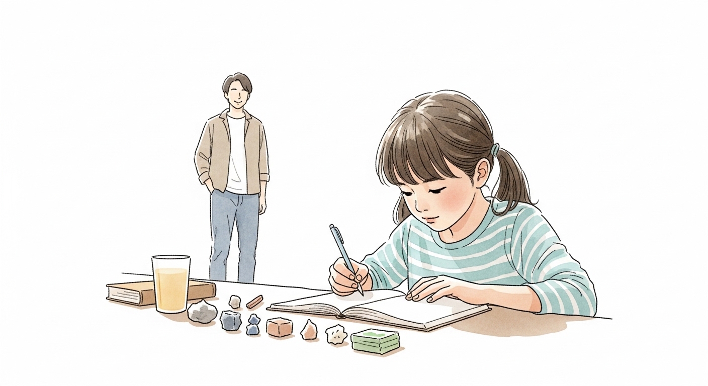 親はコレだけ！子どもが主体的に進める自由研究3ステップ