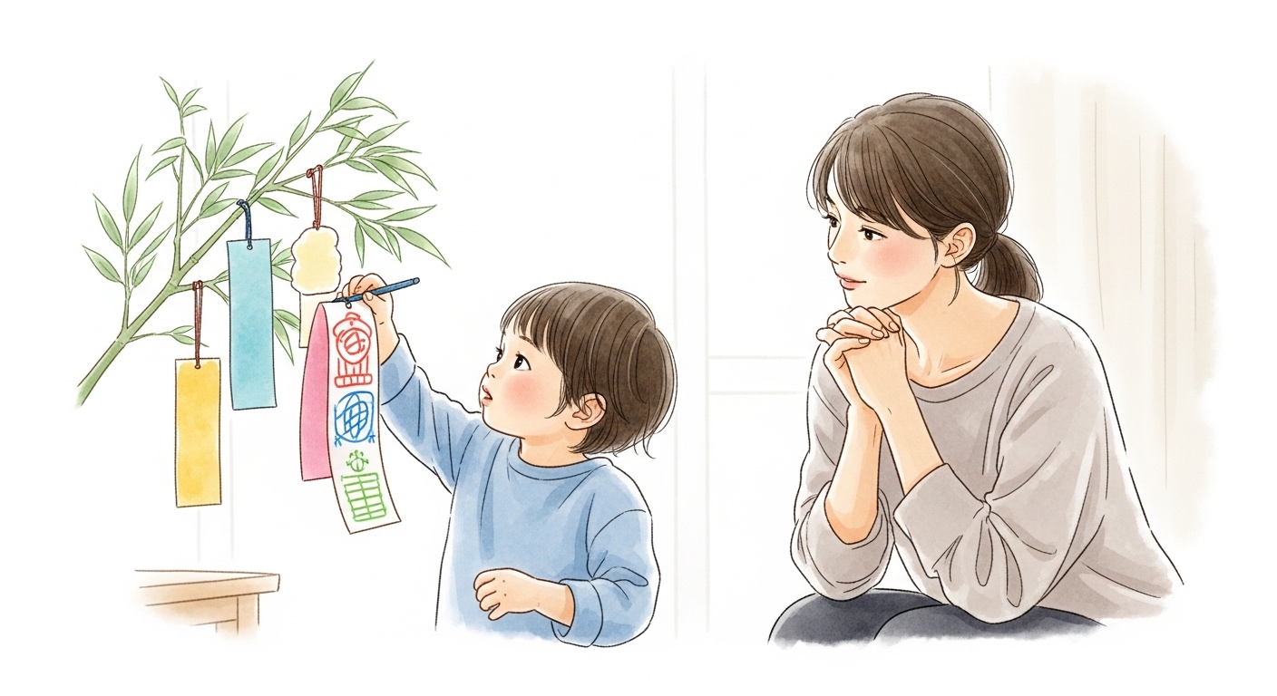 小さい子の願い事って、どこまで親が手伝うべきなの？
