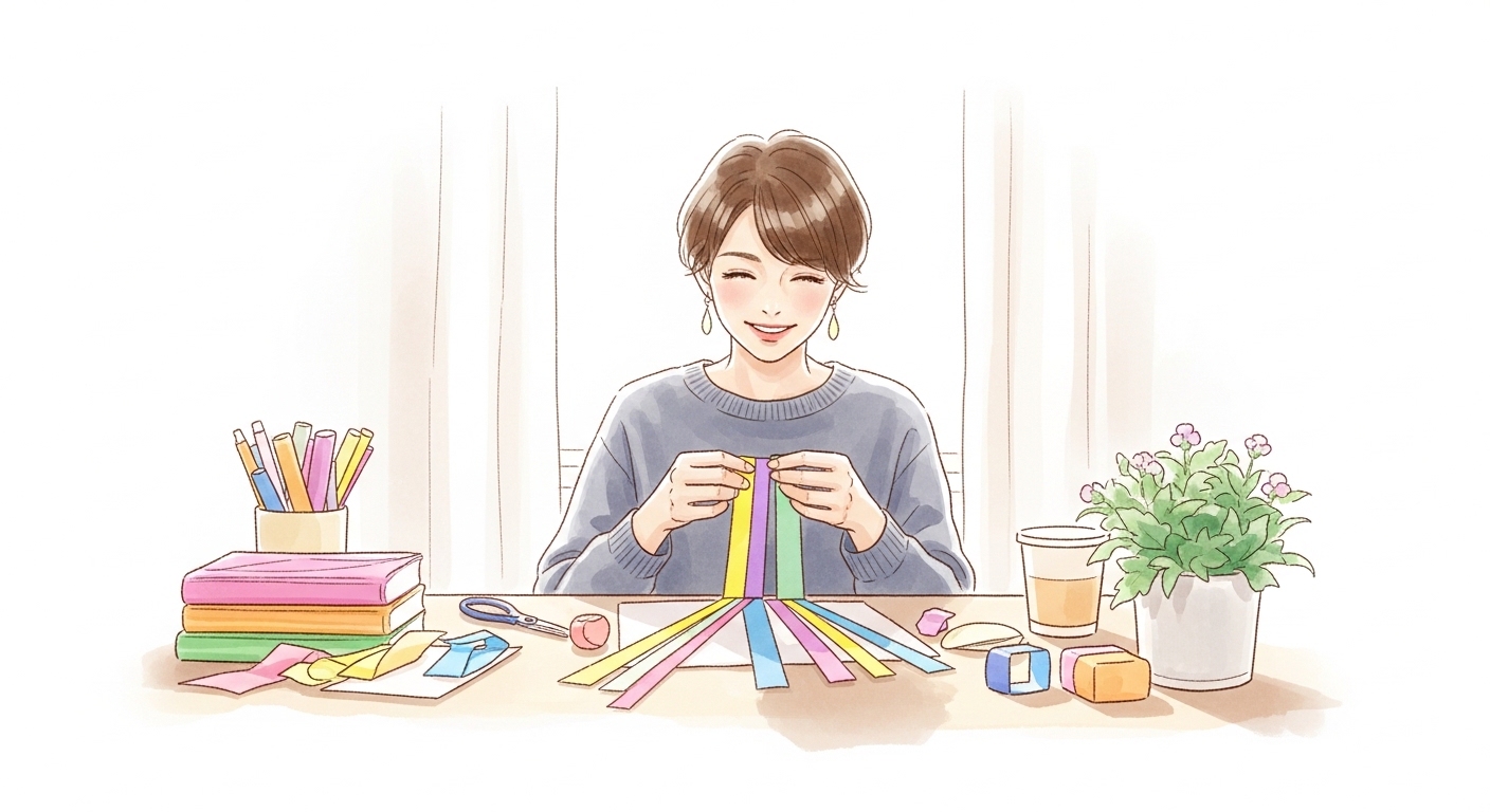 七夕の短冊作りって難しい？思い込みを捨てて楽しもう！