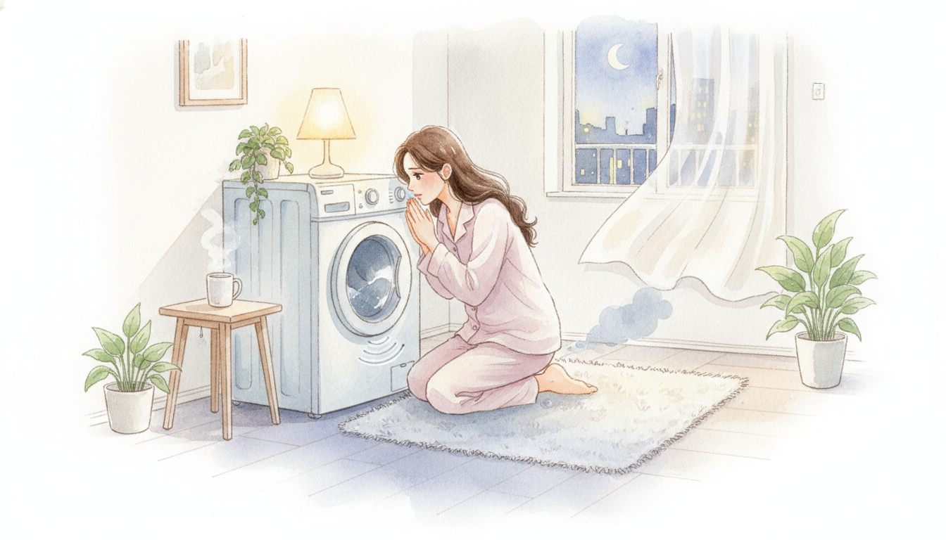 「やっちゃった…」夜中の洗濯機、下の階の音が気になるあなたへ
