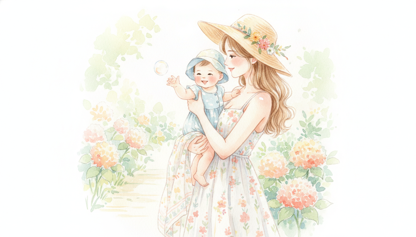 この夏は、赤ちゃんとの外出を「楽しい時間」に変えよう