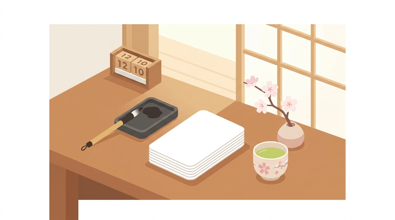 年賀状じまい はがき いつ出す