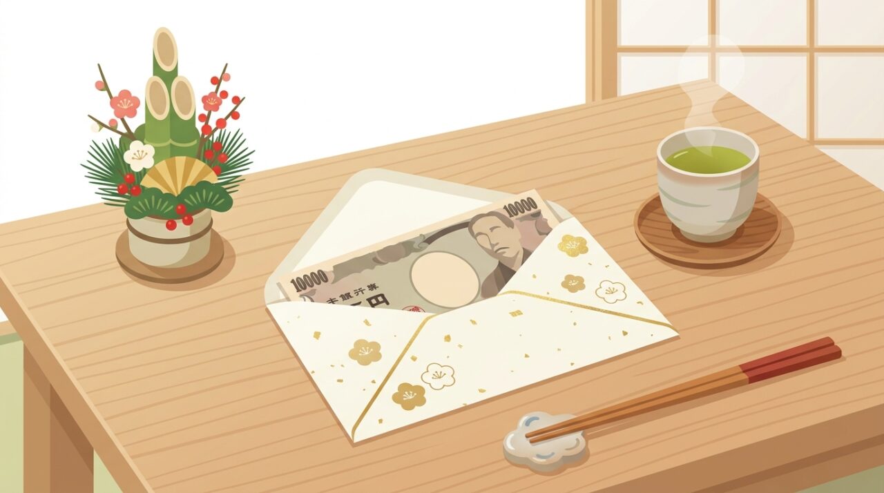 お年玉 入れ方 折らない